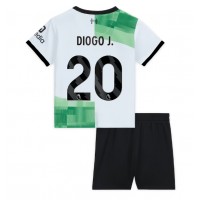 Liverpool Diogo Jota #20 Bortedraktsett Barn 2023-24 Kortermet (+ Korte bukser)